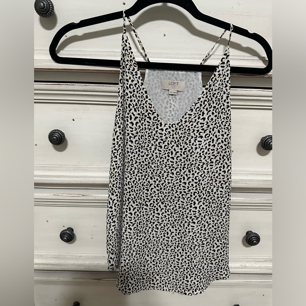 LOFT Cheetah Print Tank